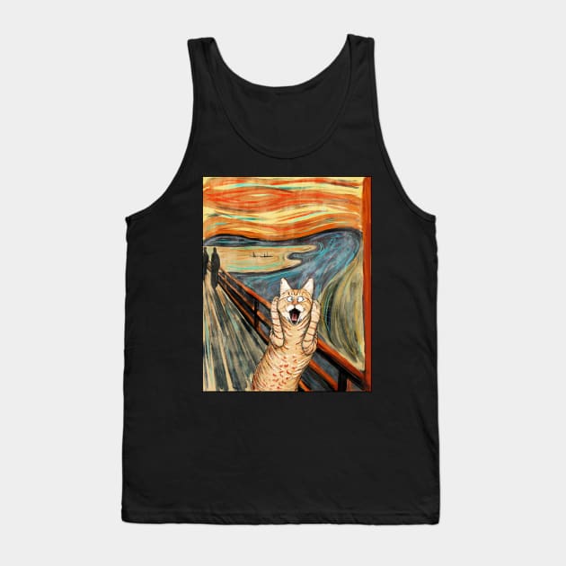 The Meow Tank Top by plane_yogurt